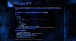 Desktop Screenshot of darkstarsword.net